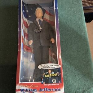 Talking Presidents William Jefferson Doll